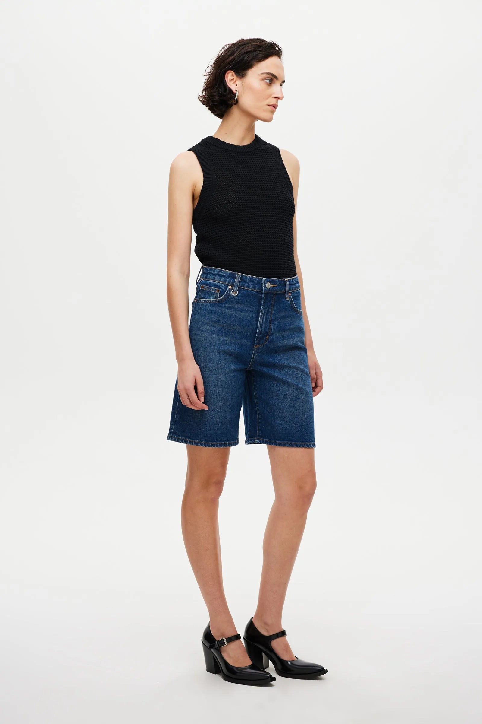 PHEOBE SHORT SUNDAY | DARK VINTAGE INDIGO