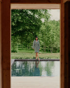 Hommey Short Robe Lotus