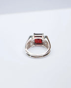Jester Bloom Garnet Potion Ring