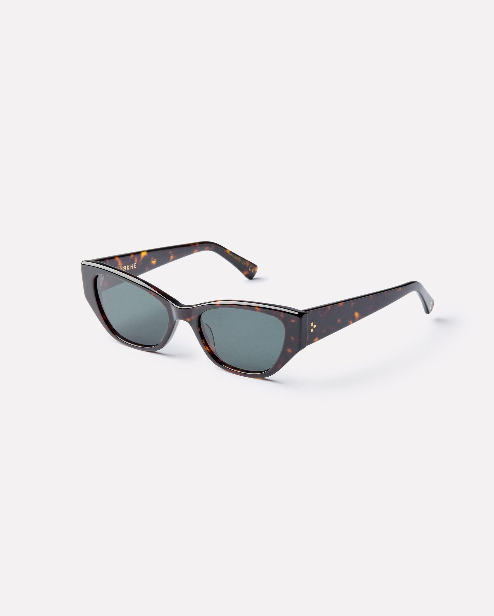 Reprise - Dark Tortoise Polished / Green - Sunglasses - EPOKHE EYEWEAR