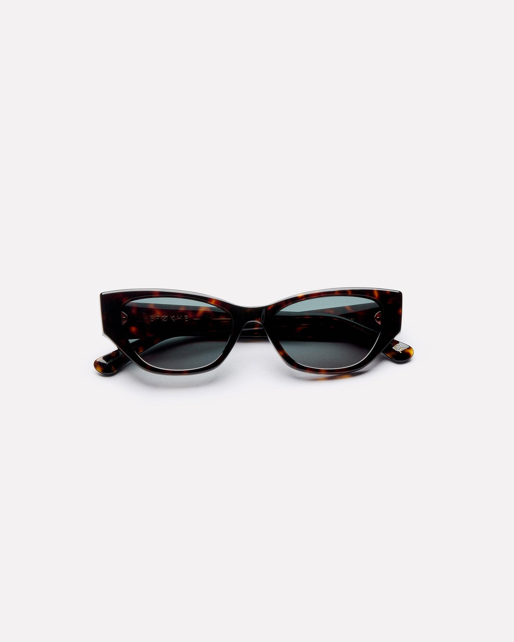 Reprise - Dark Tortoise Polished / Green - Sunglasses - EPOKHE EYEWEAR