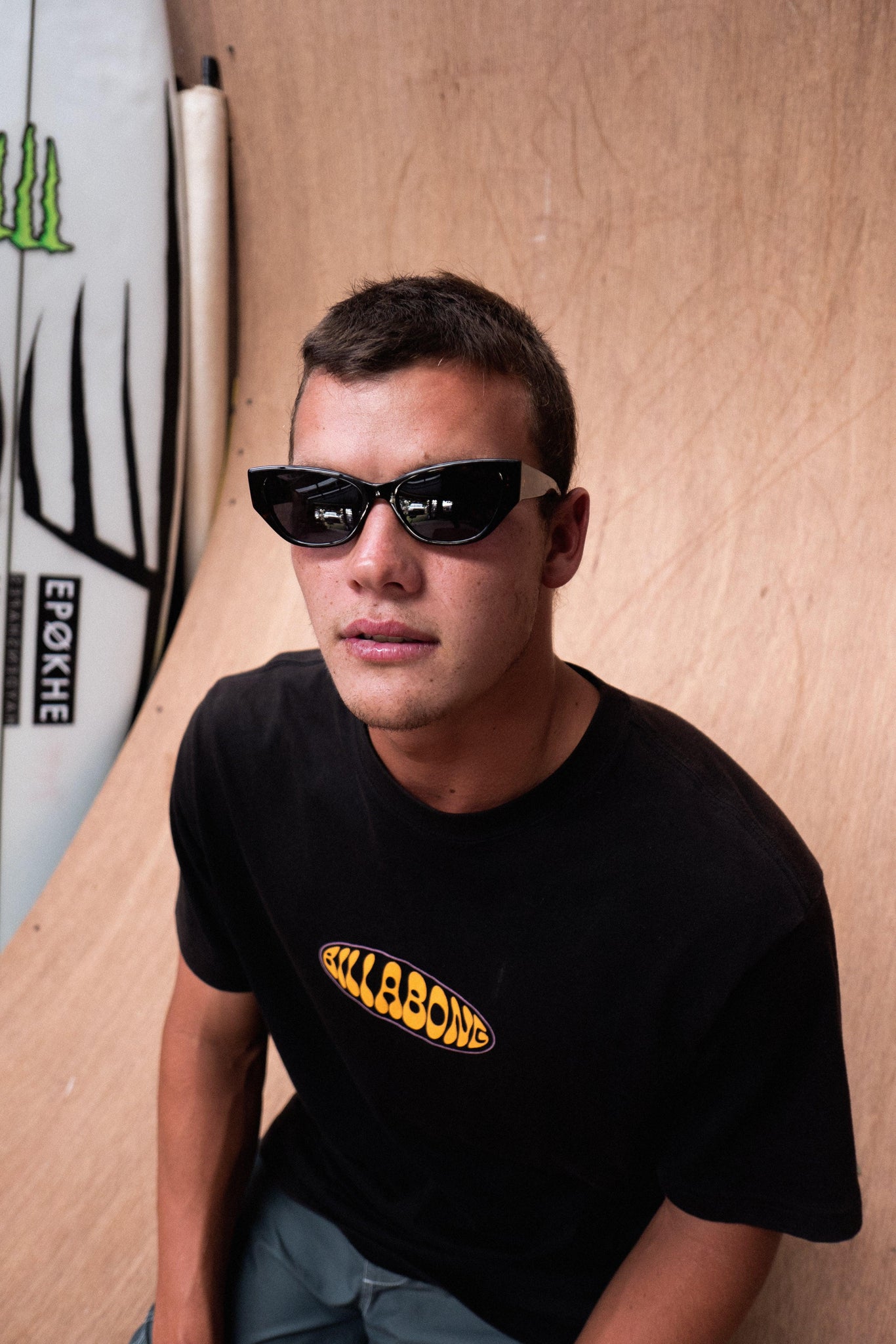 Reprise - Dark Tortoise Polished / Green - Sunglasses - EPOKHE EYEWEAR