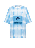 RETRO DOLPHIN TEE | BLUE