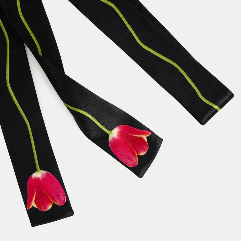 SILK TIE SCRUNCHIE | TULIP