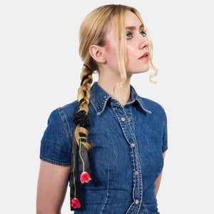 SILK TIE SCRUNCHIE | TULIP