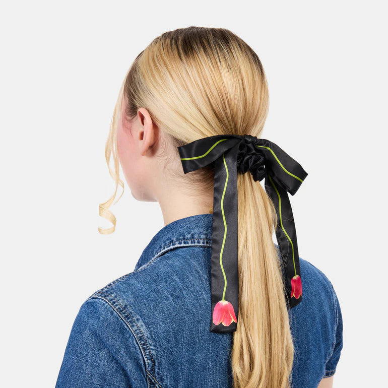 SILK TIE SCRUNCHIE | TULIP