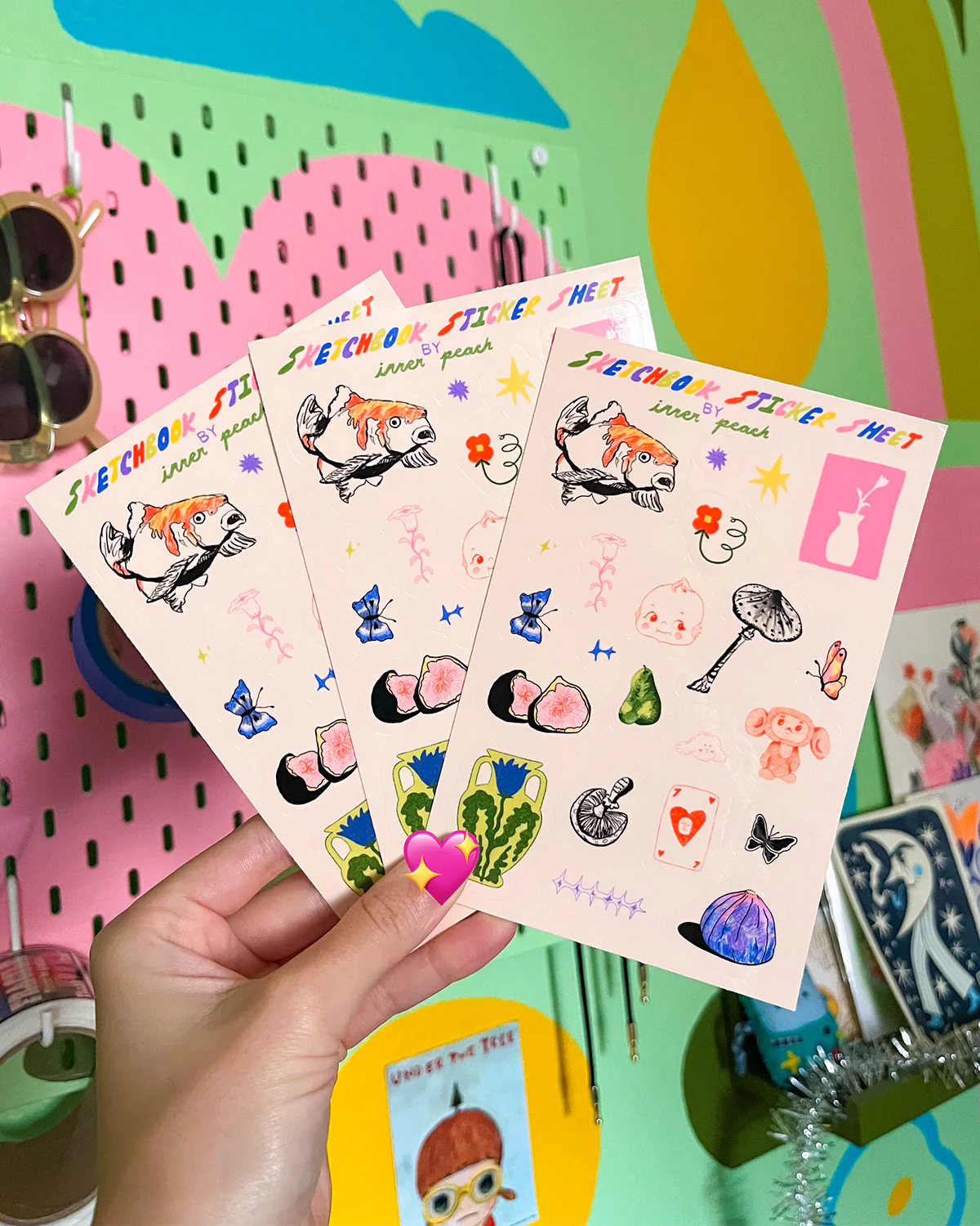 SKETCHBOOK STICKER SHEET