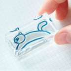 KORI JIRUSHI ICE CUBE STAMP | DOT 6 PACK | KING JIM