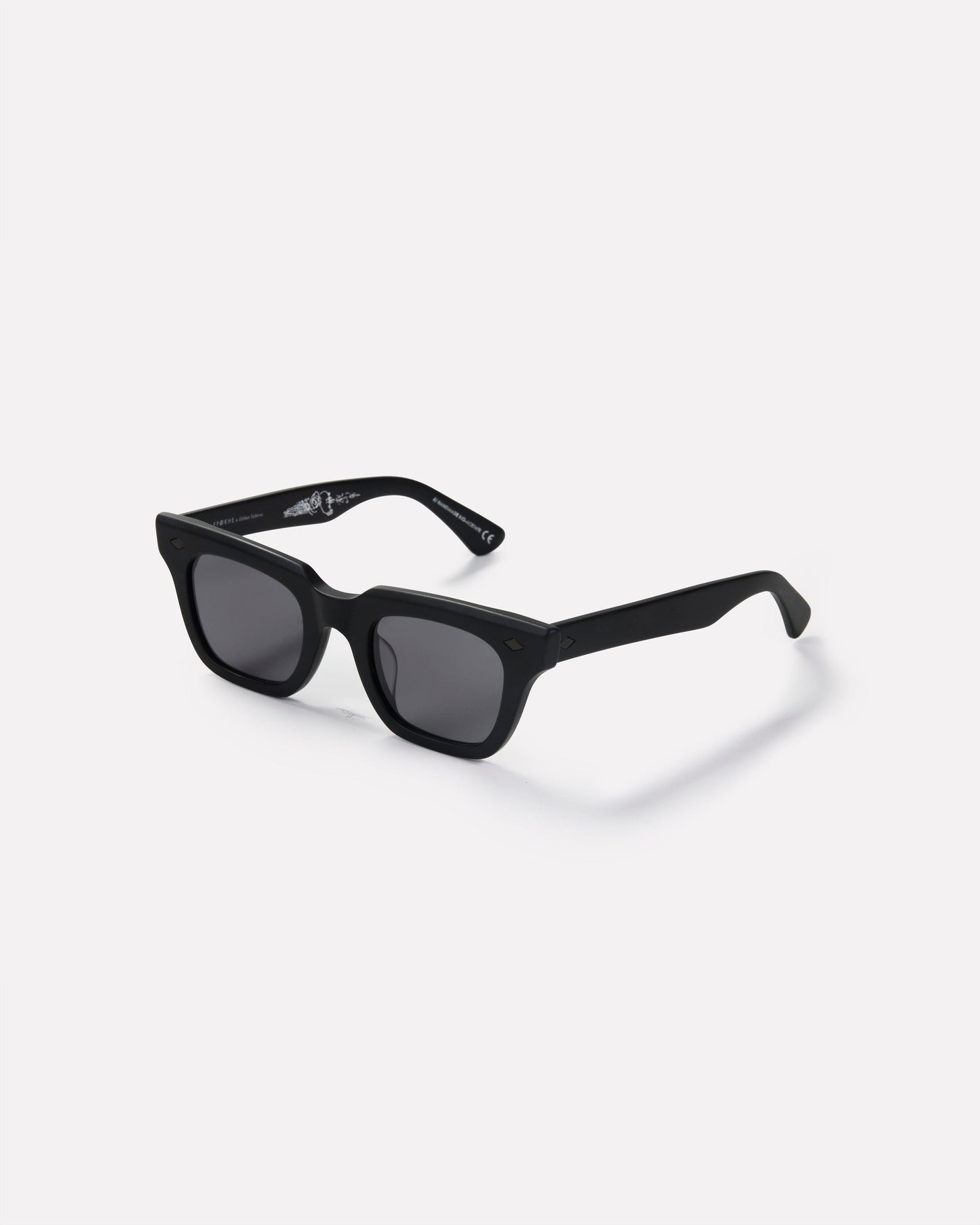 Stereo x Eithan Osborne - Matte Black / Black Polarized - Sunglasses - EPOKHE EYEWEAR