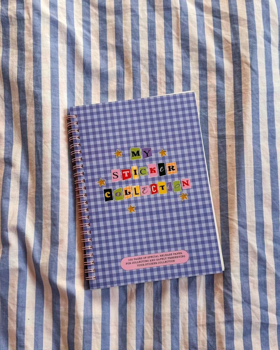 STICKER COLLECTION ALBUM - REUSABLE RELEASE BOOK