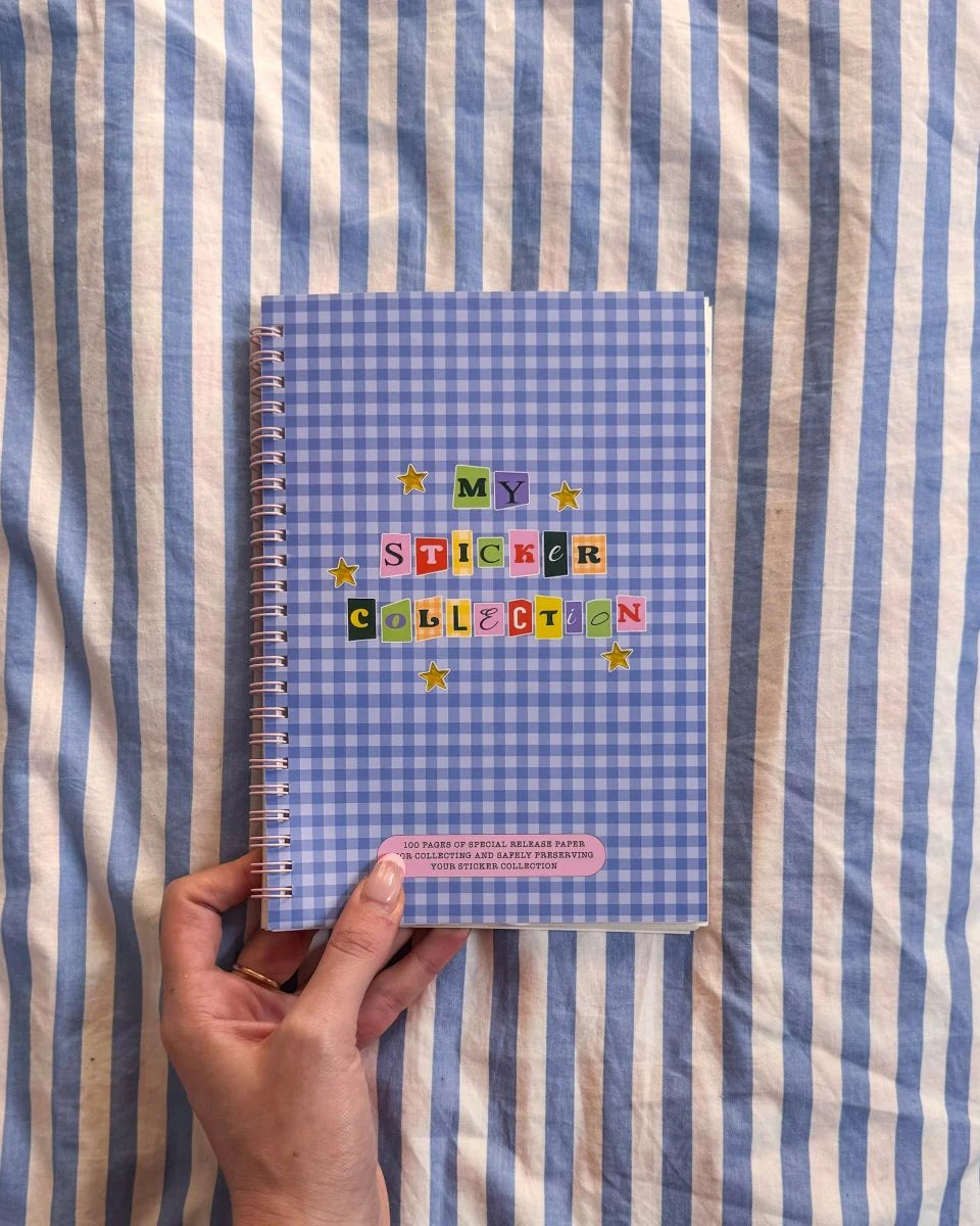 STICKER COLLECTION ALBUM - REUSABLE RELEASE BOOK