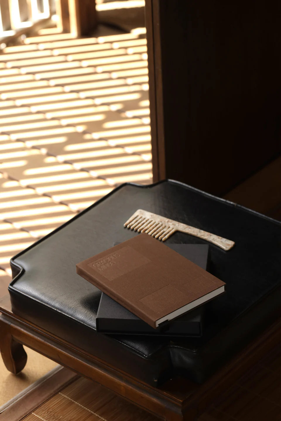 WATERPROOF CANVAS & STONE JOURNAL | BURNT UMBER LINED