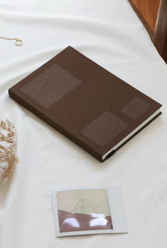 WATERPROOF CANVAS & STONE JOURNAL | BURNT UMBER LINED