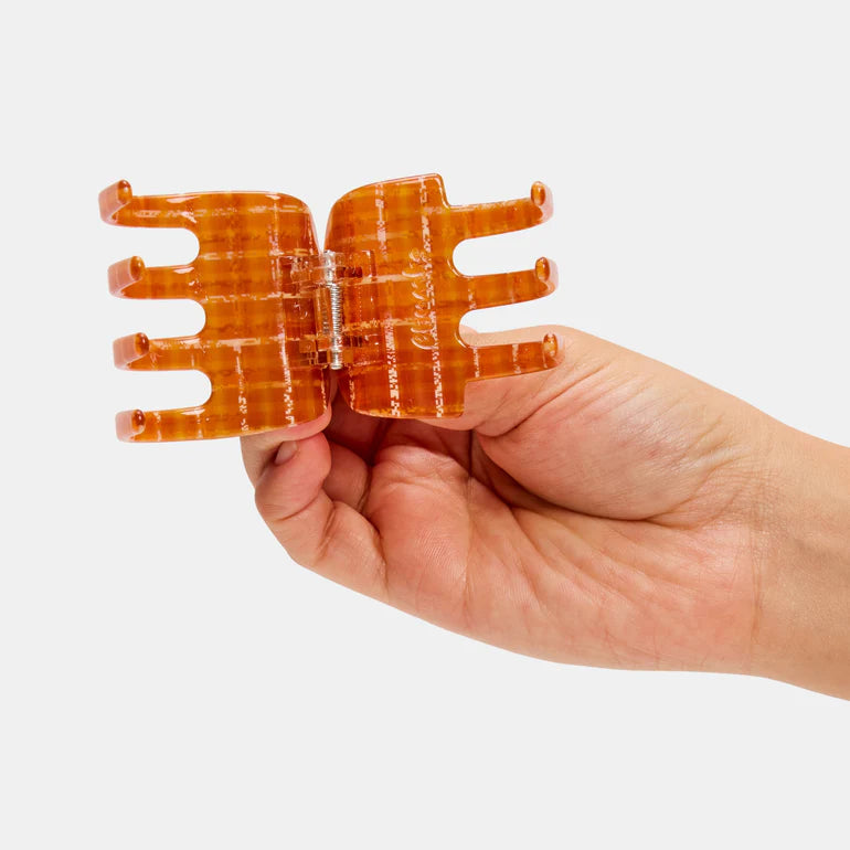 URSA CLAW | CARAMEL PLAID