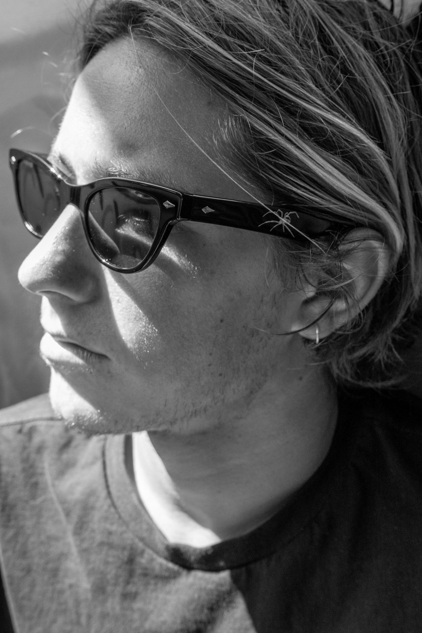 Veil - Black Polished / Bronze - Sunglasses - EPOKHE EYEWEAR