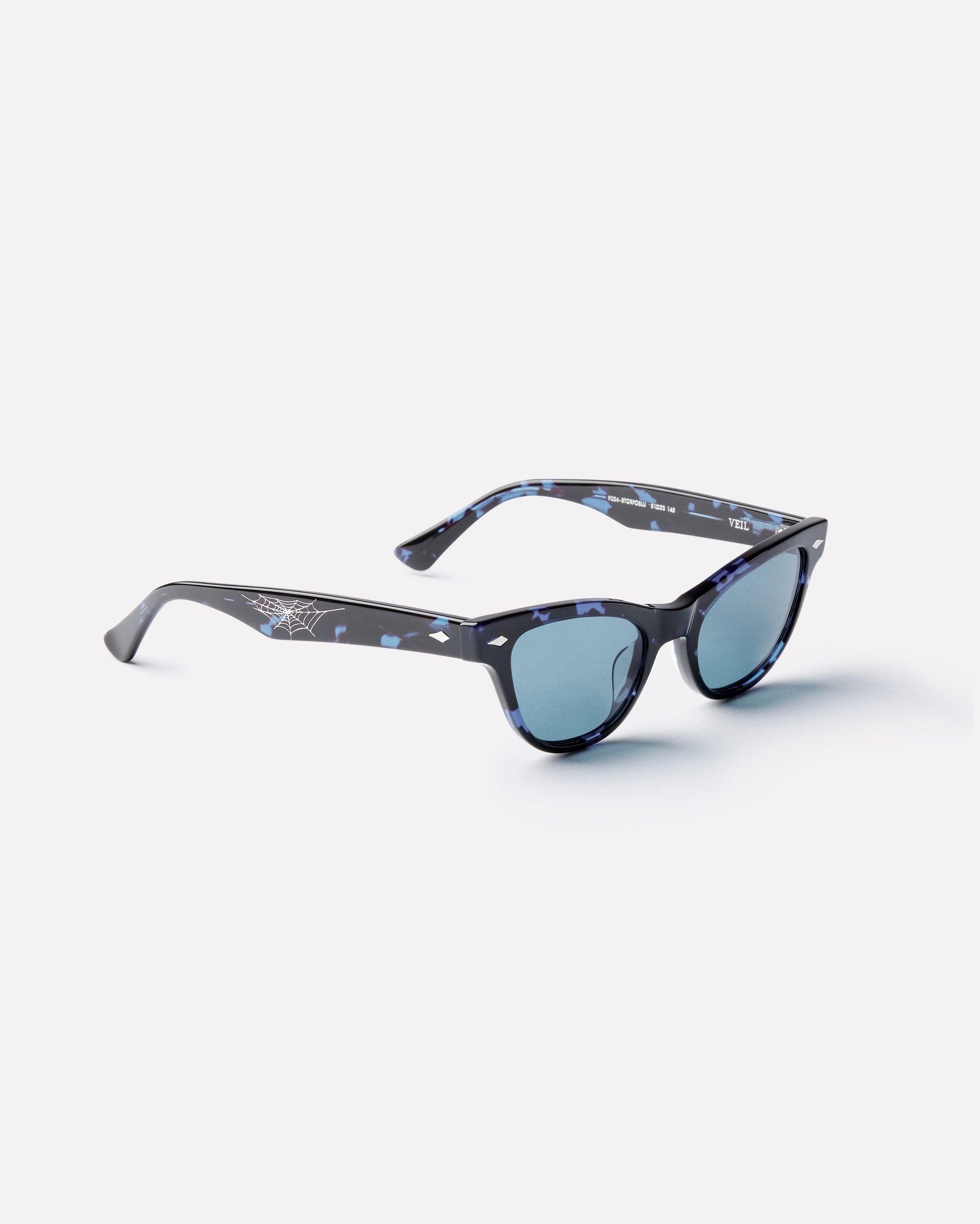 Veil - Blue Tortoise Polished / Blue - Sunglasses - EPOKHE EYEWEAR