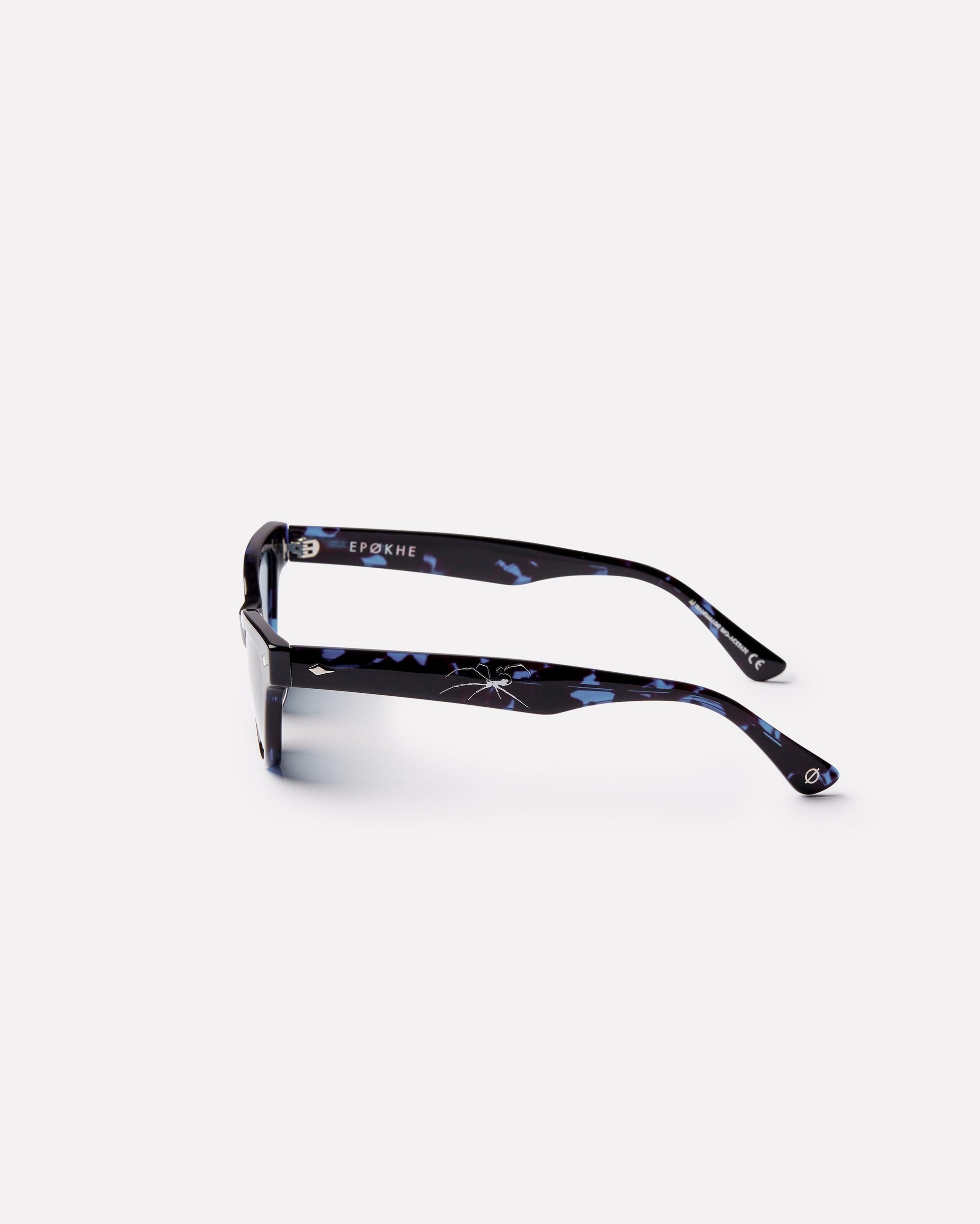 Veil - Blue Tortoise Polished / Blue - Sunglasses - EPOKHE EYEWEAR