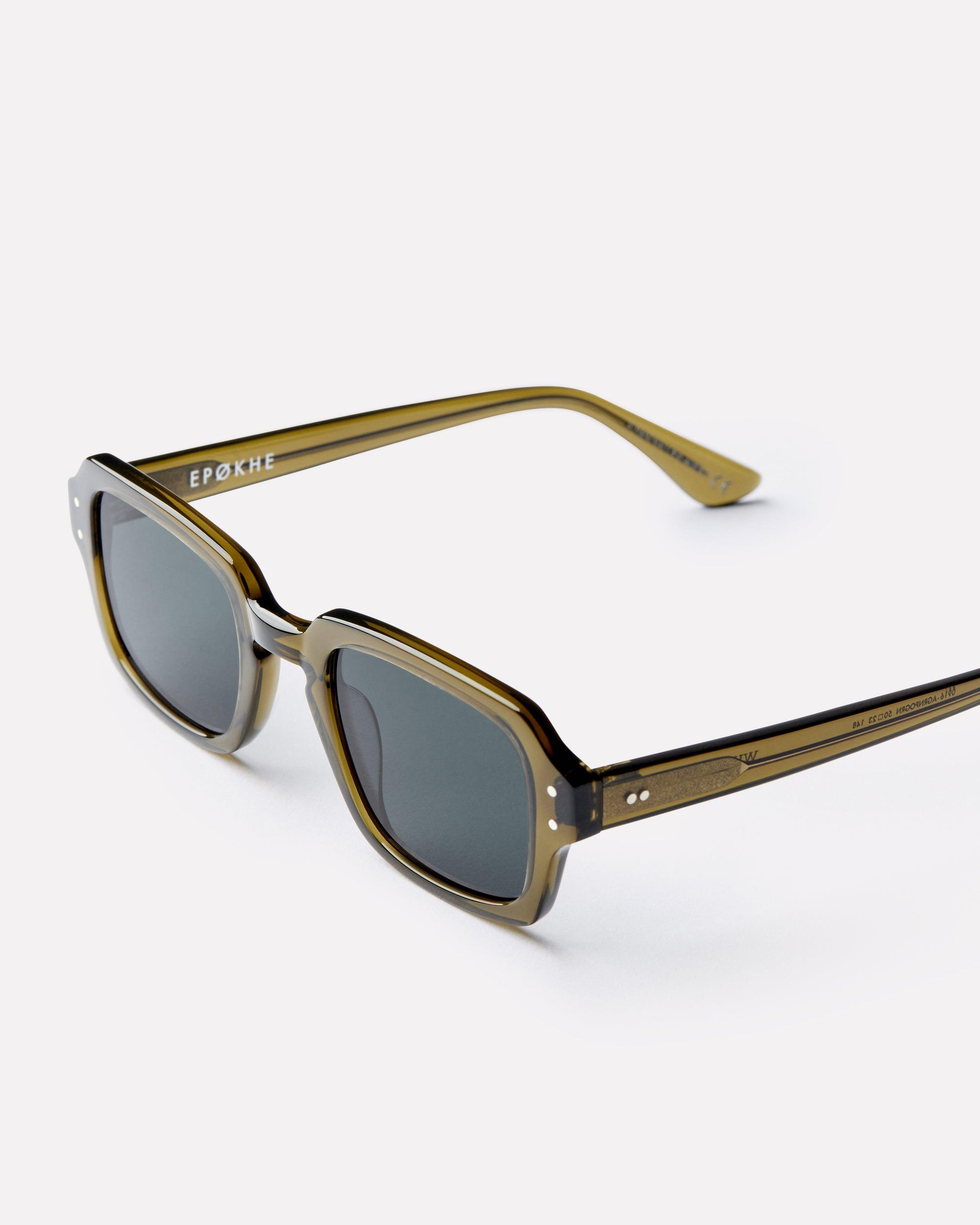 Wilson - Army Green Polished / Green - Sunglasses - EPOKHE EYEWEAR