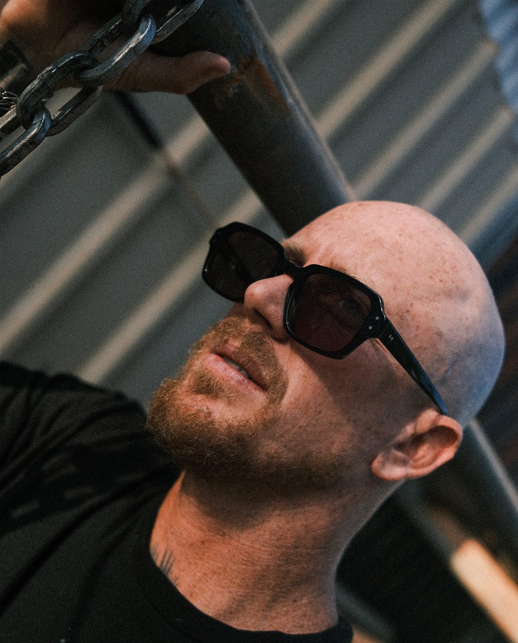Wilson - Black Polished / Black - Sunglasses - EPOKHE EYEWEAR
