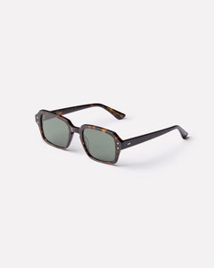 Wilson - Tortoise Polished / Green Polarized - Sunglasses - EPOKHE EYEWEAR