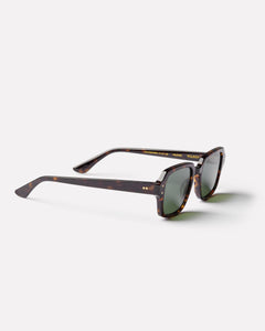 Wilson - Tortoise Polished / Green Polarized - Sunglasses - EPOKHE EYEWEAR