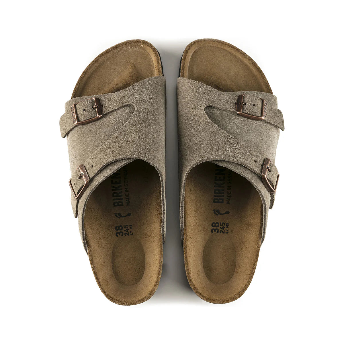 ZURICH SUEDE LEATHER REGULAR | TAUPE