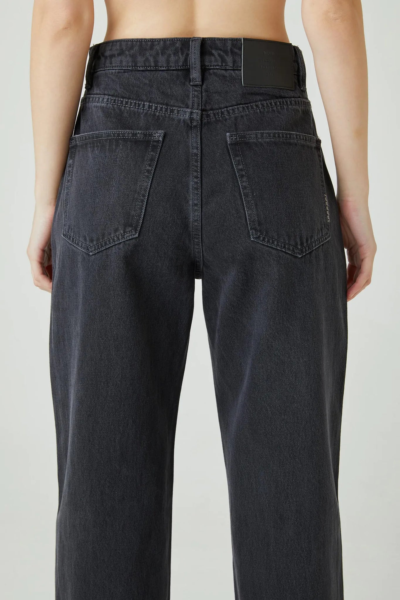 SADE BAGGY |  ZERO WASHED BLACK