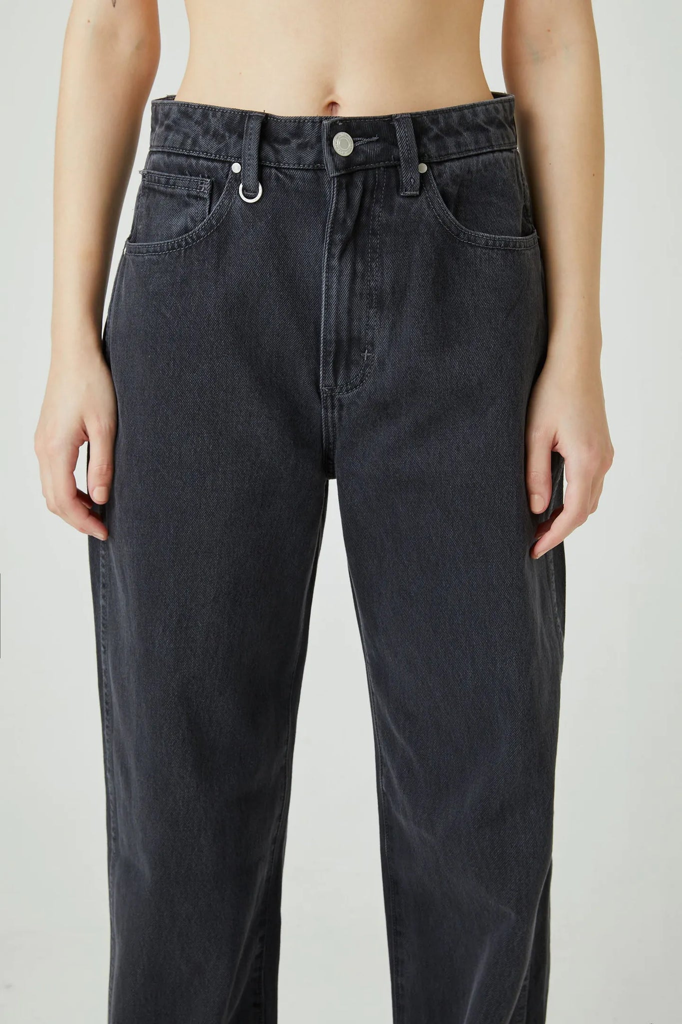 SADE BAGGY |  ZERO WASHED BLACK