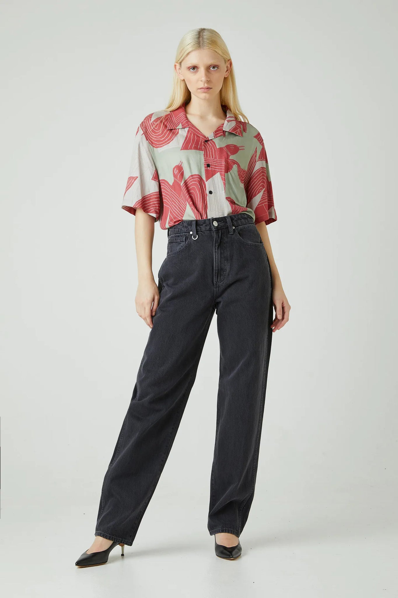 SADE BAGGY |  ZERO WASHED BLACK