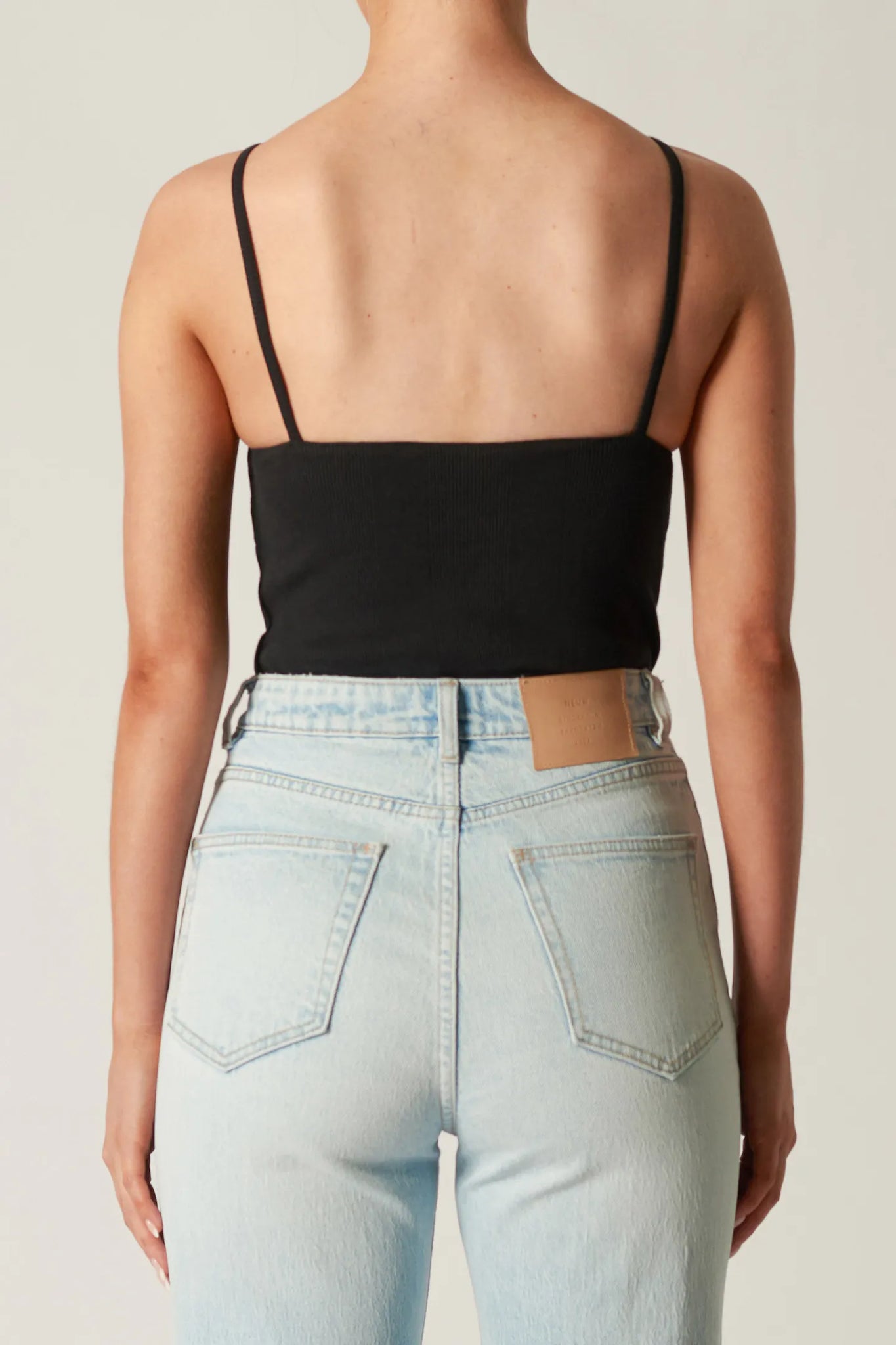 FRENCHIE MINIMALIST TOP | BLACK