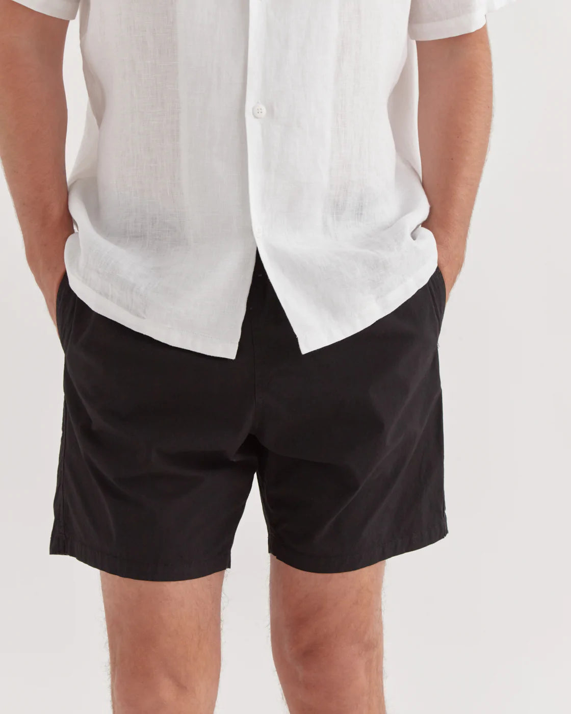 OCEAN SWIM SHORT | BLACK