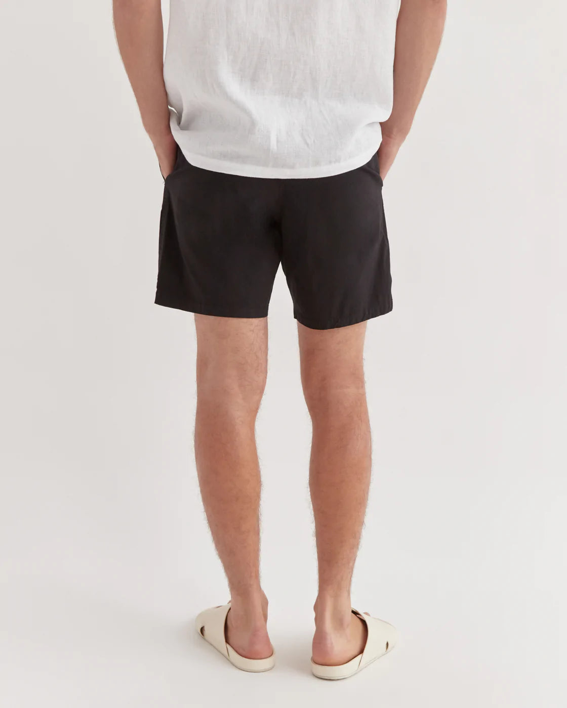 OCEAN SWIM SHORT | BLACK
