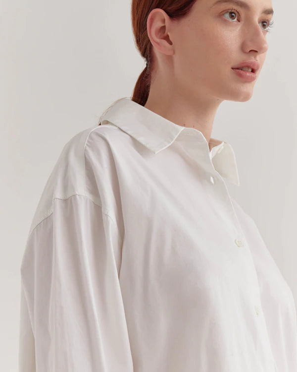 EVERYDAY POPLIN SHIRT | WHITE