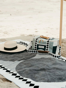 BEACH TOWEL | DIAMOND GREEN