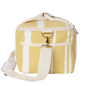 PREMIUM COOLER BAG | VINTAGE YELLOW STRIPE