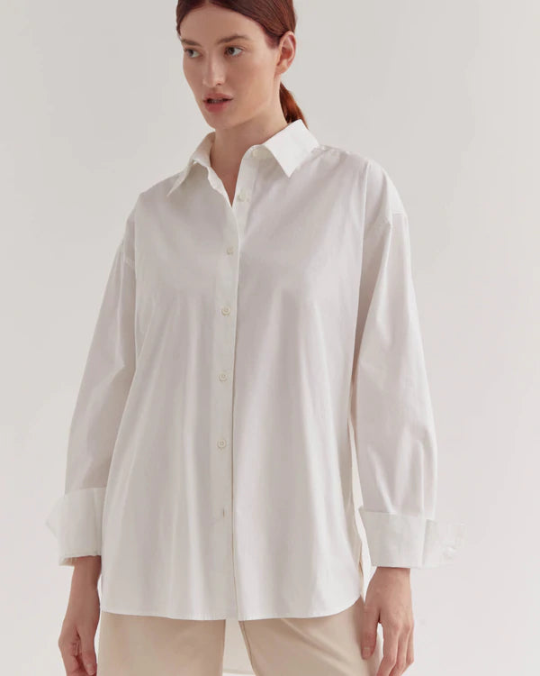 EVERYDAY POPLIN SHIRT | WHITE