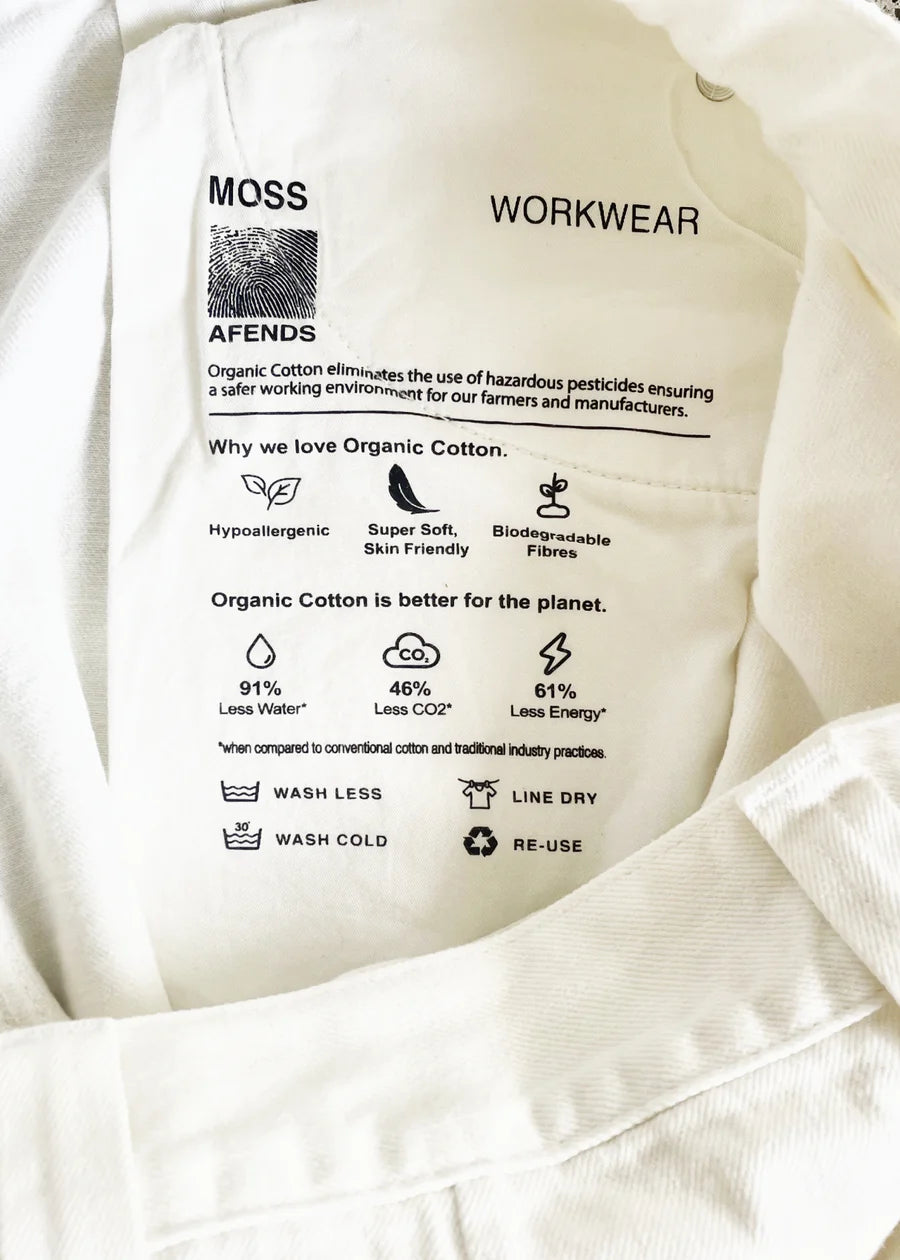 Afends Womens Moss - Organic Denim Carpenter Jeans - Washed Black