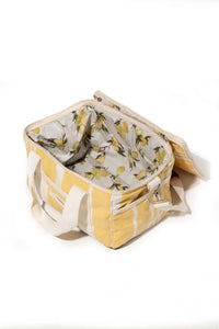 PREMIUM COOLER BAG | VINTAGE YELLOW STRIPE