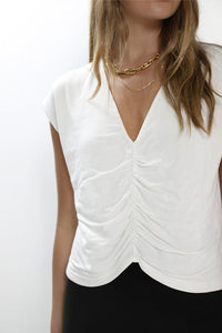 GRACIE TOP | WHITE
