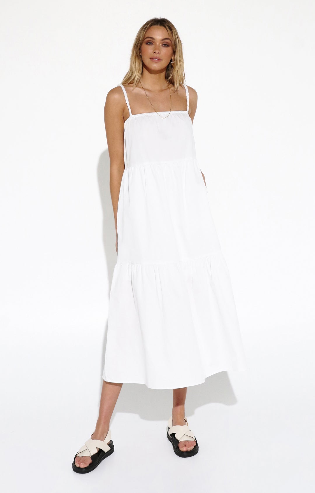 CHLOE DRESS | WHITE