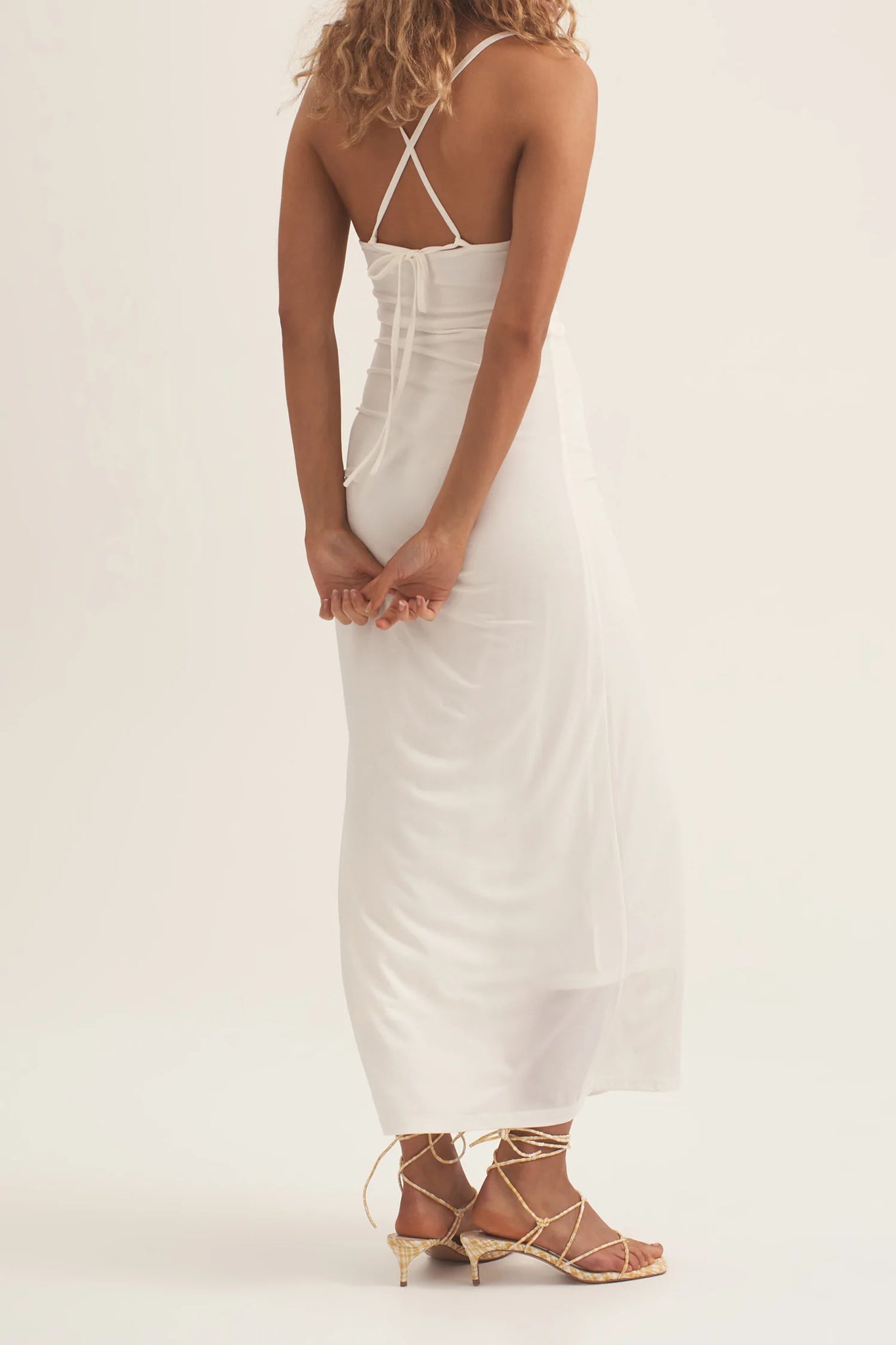 LYDIA DRESS | IVORY