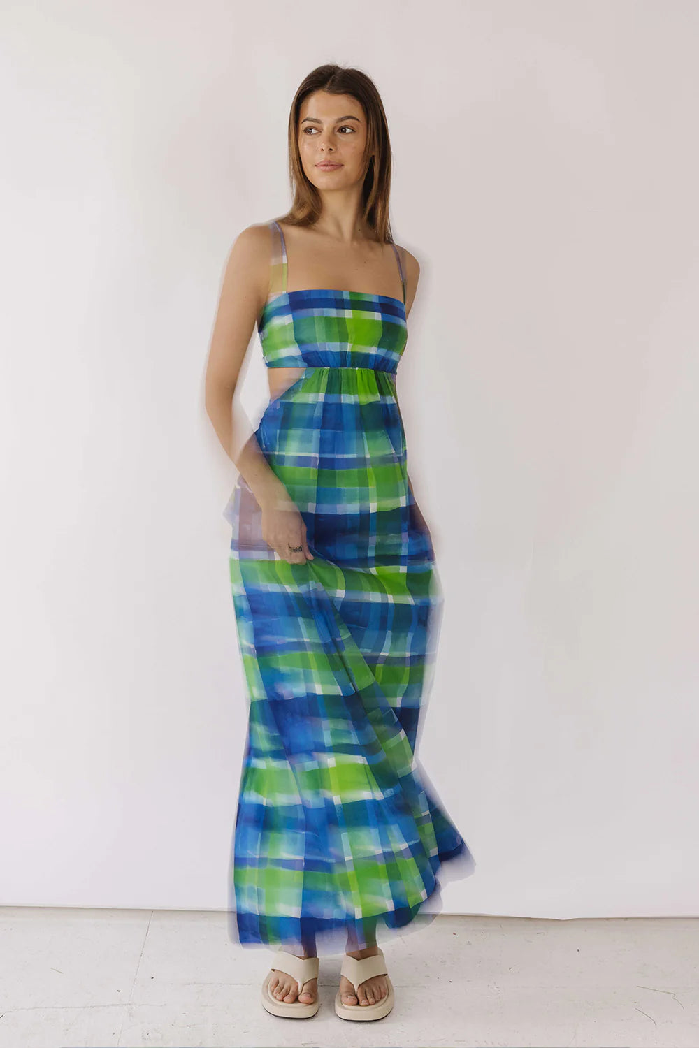 MATISSE MAXI DRESS | BLUE INK