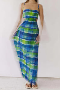 MATISSE MAXI DRESS | BLUE INK