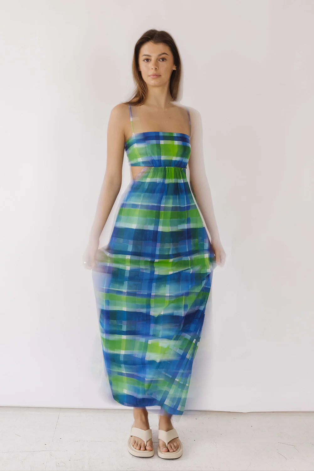 MATISSE MAXI DRESS | BLUE INK
