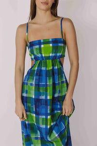 MATISSE MAXI DRESS | BLUE INK