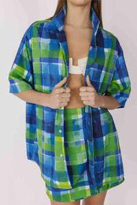 MATISSE RELAXED SHIRT | BLUE INK