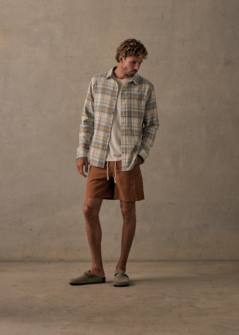 AUTUMN FLANNEL | BLUE SKY
