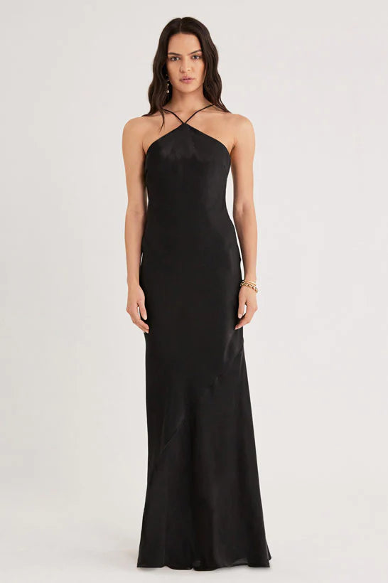 ILLUSION X GOWN | BLACK