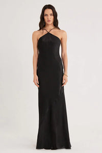 ILLUSION X GOWN | BLACK