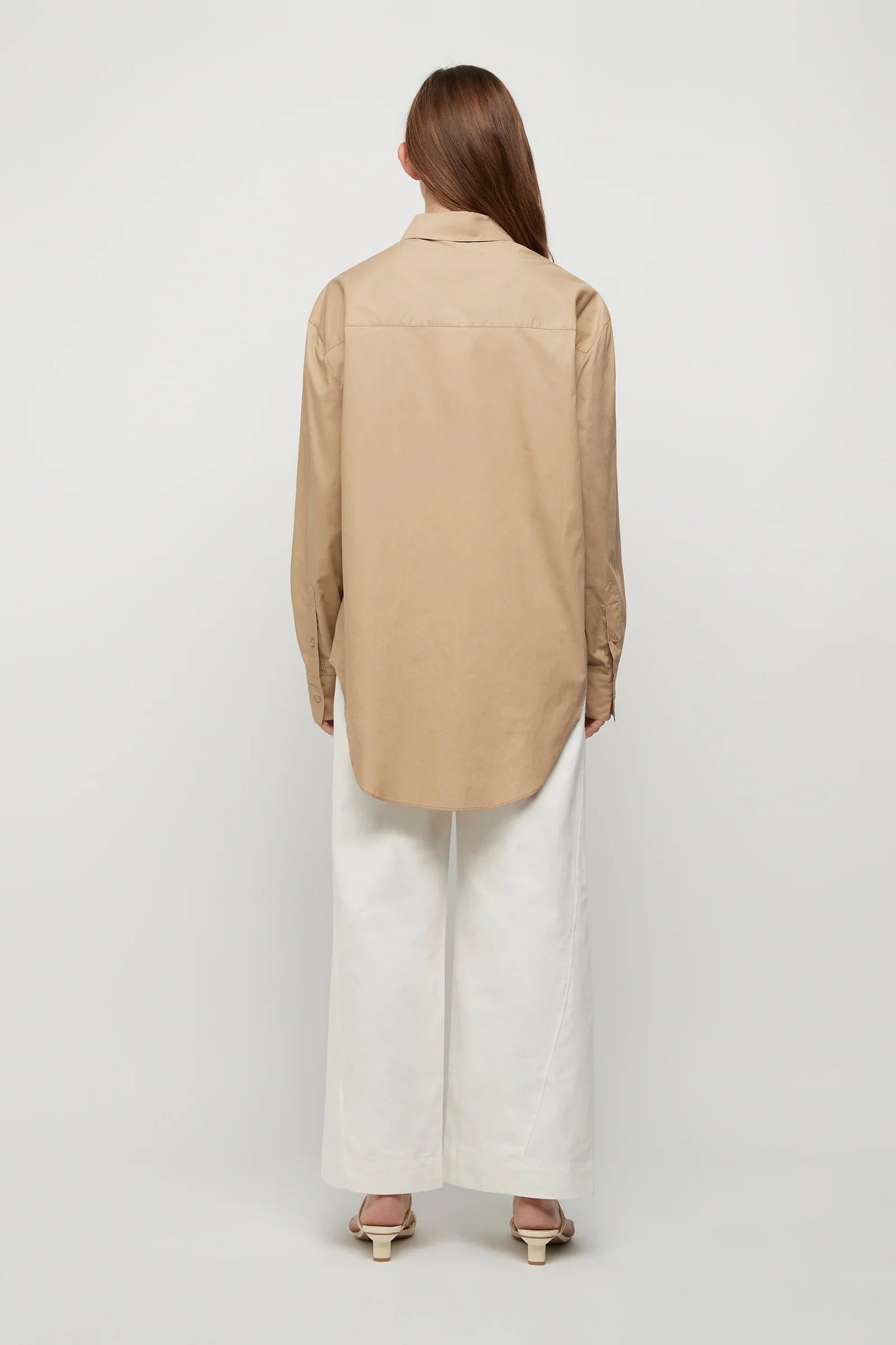 EMILIA OVERSIZED BOYFRIEND SHIRT | CORNSTALK